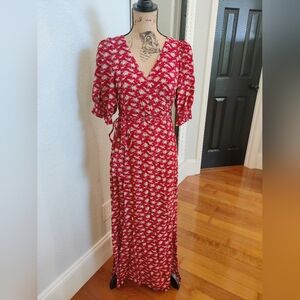 Natural Life Sophia Wrap Maxi Dress